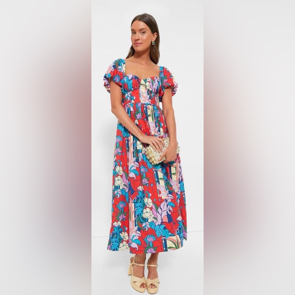 TUCKERNUCK multicolor Climbing Cosmos Valerie Dress 12 - Picture 4 of 12